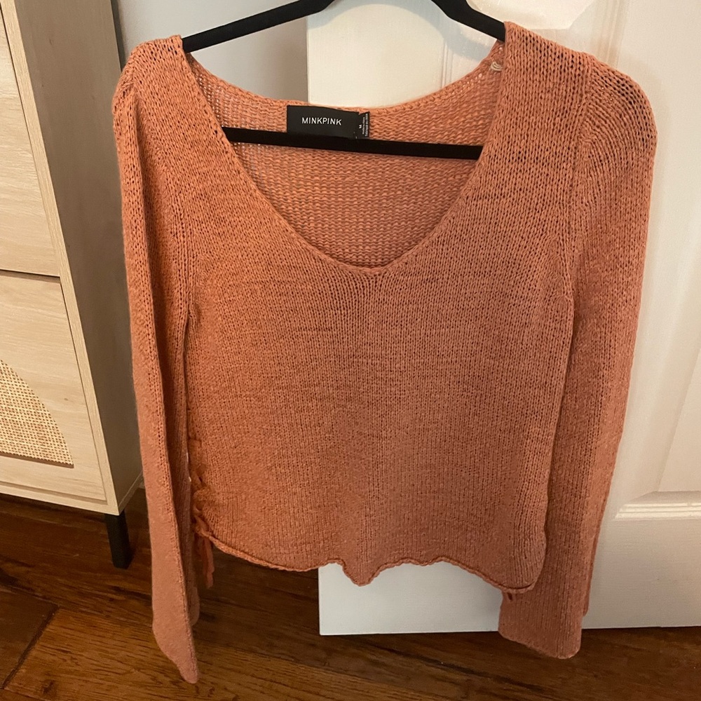 Mink pink sweater worn once